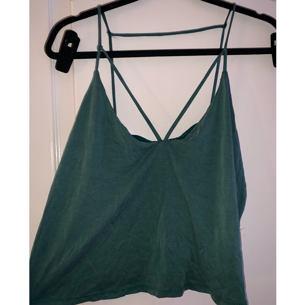Strappy neck top